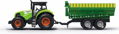 Online -Einzelhandelsgeschäft Silver Wheels Traktor mit Anhänger und Licht und Sound