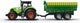 Online -Einzelhandelsgeschäft Silver Wheels Traktor mit Anhänger und Licht und Sound