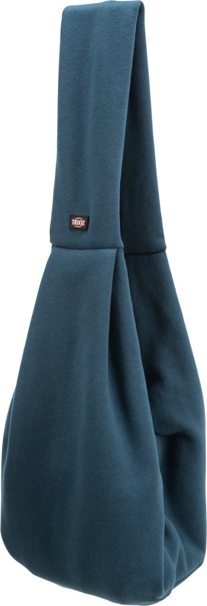 Trixie -Trägertasche Bauchträger Schlinge blau grau