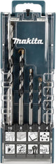 Makita e-14255 Hartmetall-Multifunktionsbohrer-Set 5-teilig 4 mm, 5 mm, 6 mm, 8 mm, 10 mm Schnellspannbohrfutter 1 Satz(e)