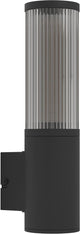 Eglo Salle Außenwandleuchte – E27 – 31 cm – Rauch – Schwarz