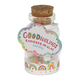 Mini Gummet Regenbogenwolken in Glas, 12st. - afbeelding 1
