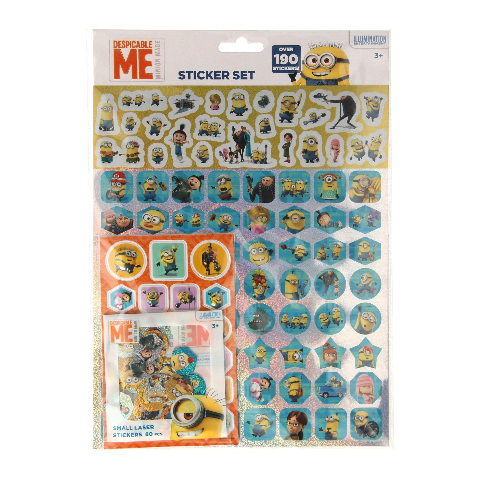 PIC Stickerset Minions, 190dlg.