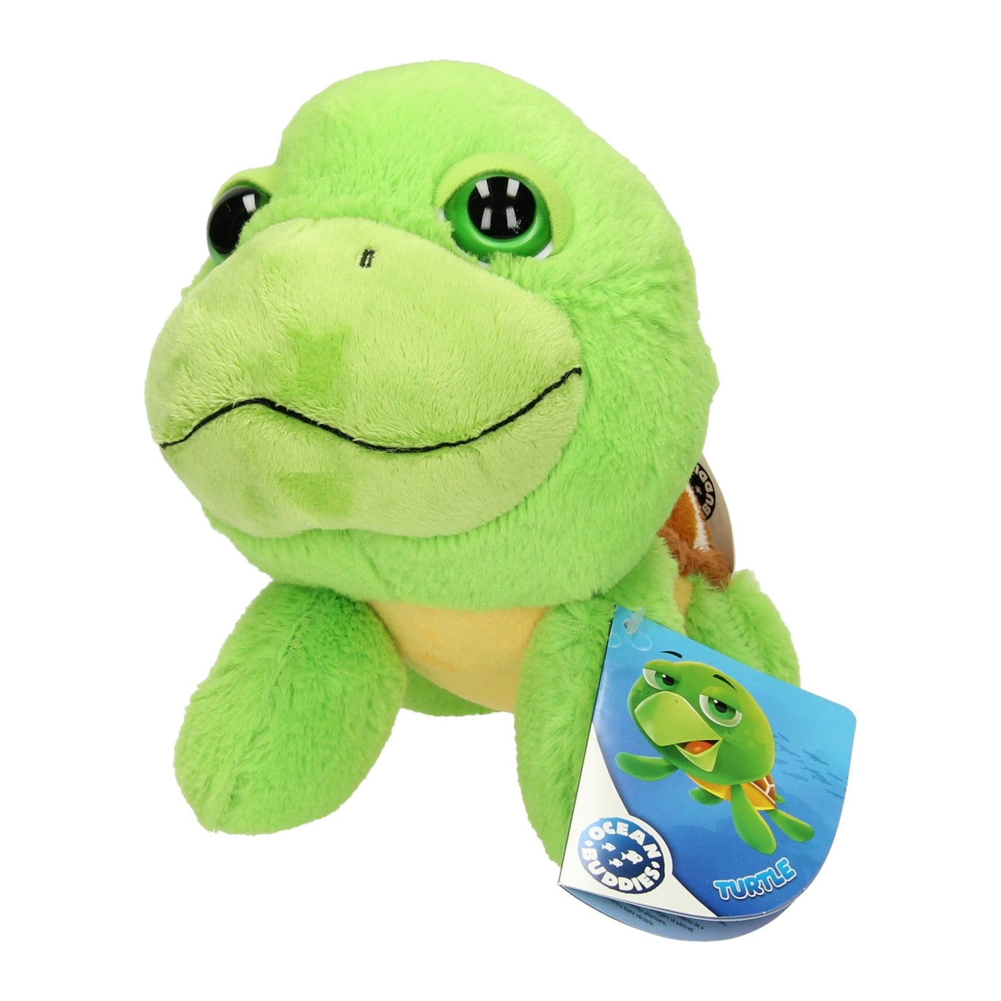 Kuscheltier Großkopf-Plüschschildkröte, 21cm