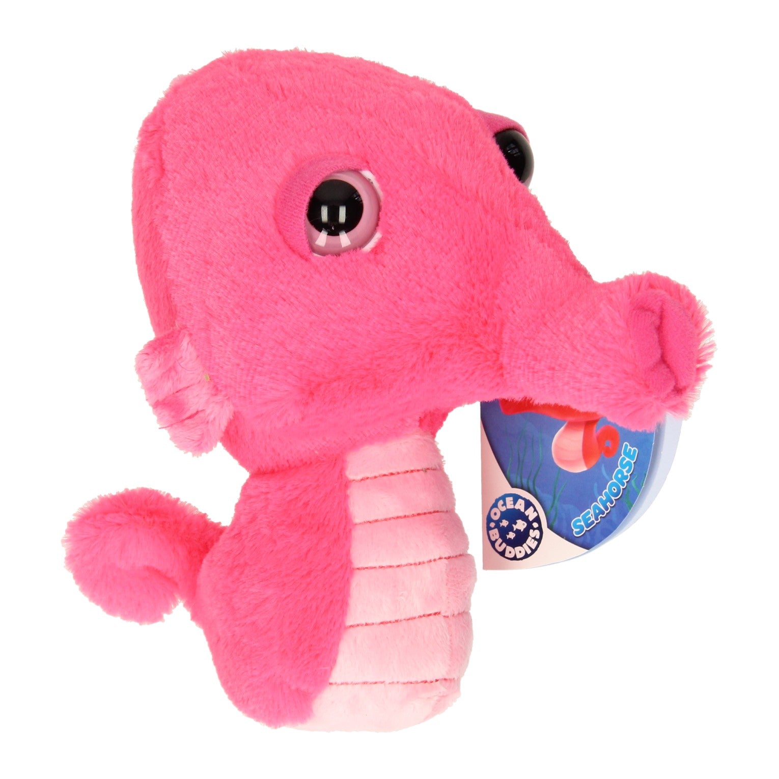Kuscheltier Großkopf Plüsch Seepferdchen, 22cm