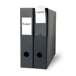 Stecketiketten 10320 djois 35x75mm transparent 12 Stück
