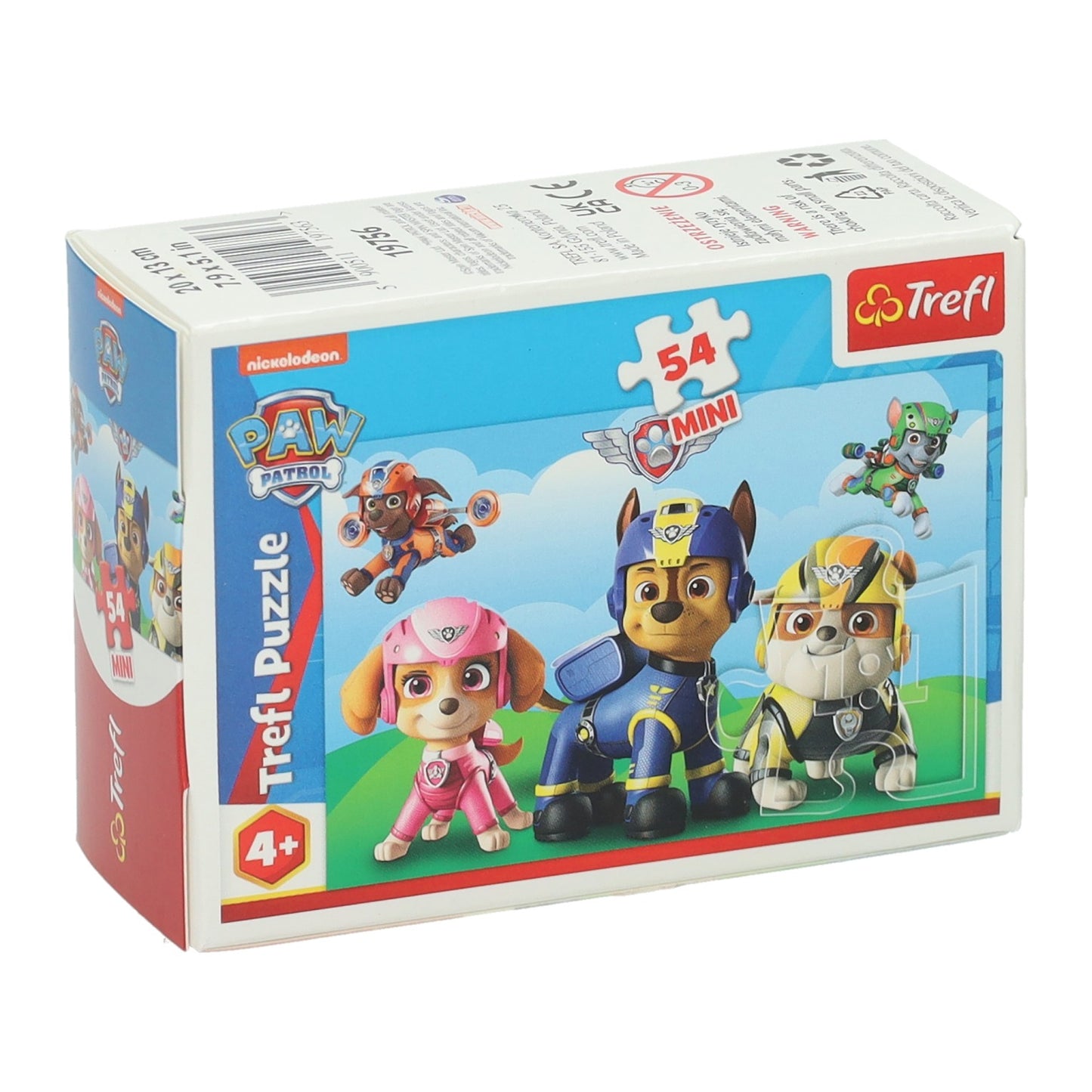 Pfotenpatrouille Mini -Puzzle, 54st.