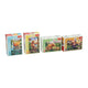 Minipuzzle erstaunlicher Dinosaurier, 54 Teile.