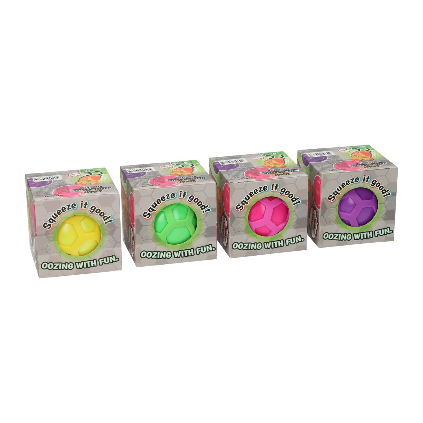 Squeeze-Ball-Sechseck-Muster