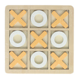 Tic-Tac-Toe-Spiel aus Holz – 14 x 14 cm - afbeelding 3