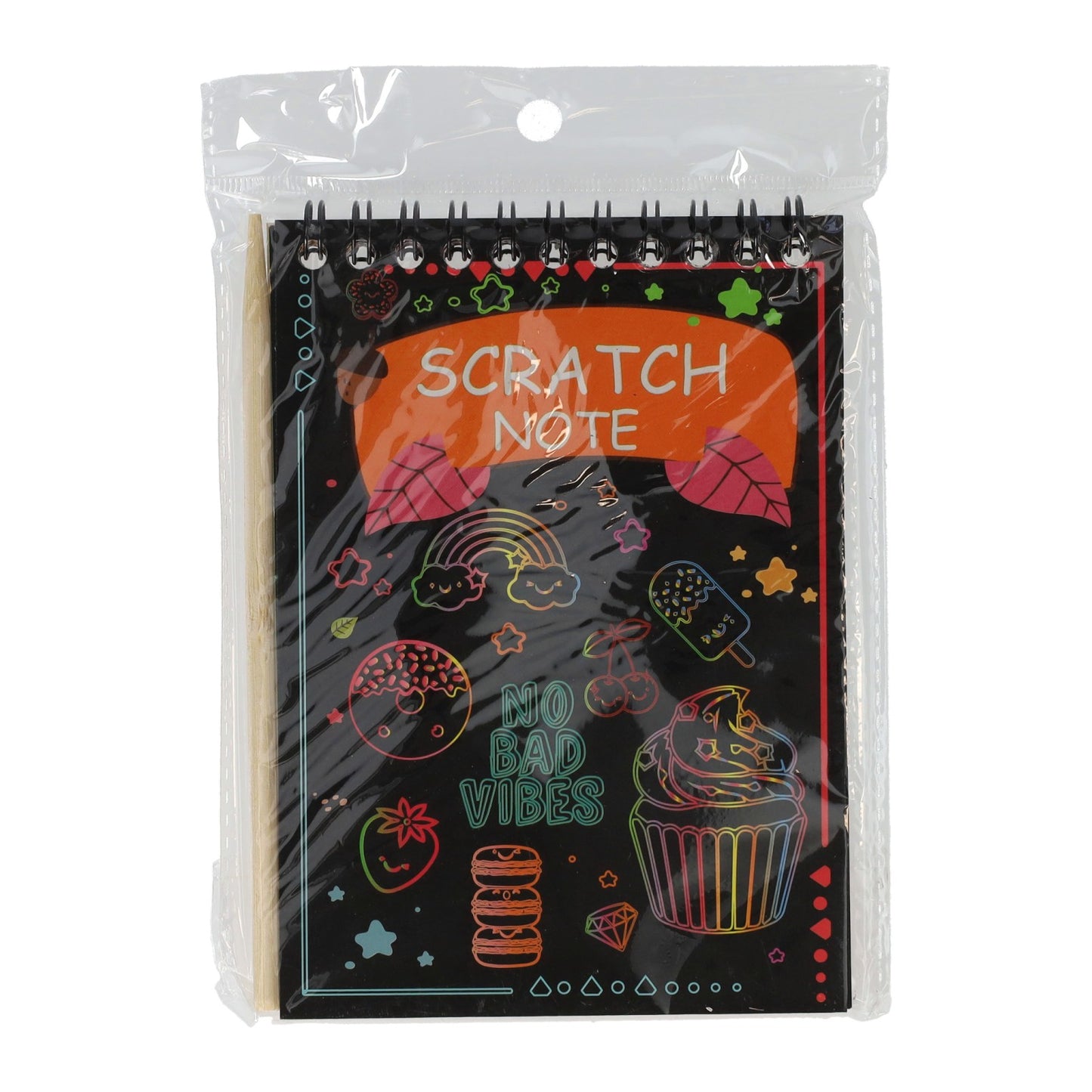 Scratch-Notizbuch – 10 Blatt