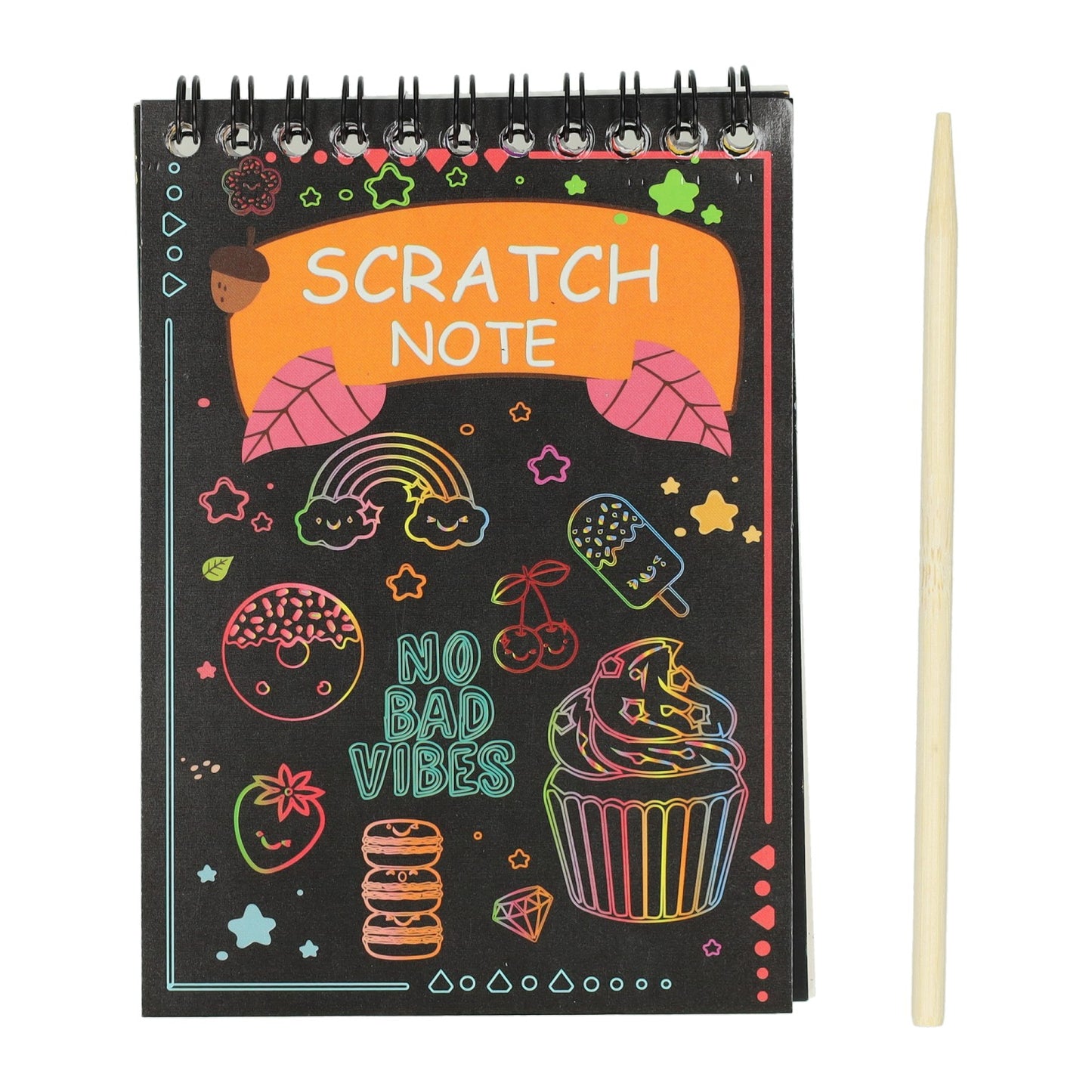 Scratch-Notizbuch – 10 Blatt