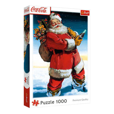 Intro Weihnachtspuzzle Coca Cola im Schnee - 1000 Teile.