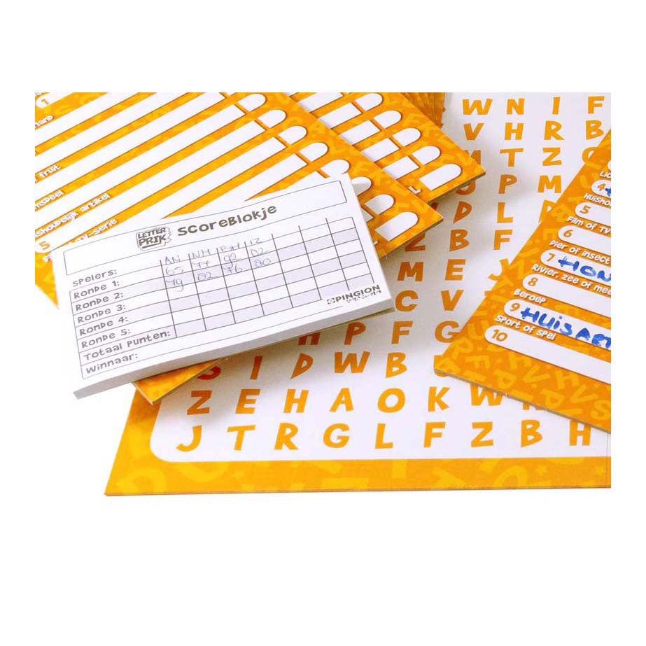 Intro-Buchstabenstich-Brettspiel 22,5 x 17 x 5 cm