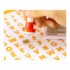 Intro-Buchstabenstich-Brettspiel 22,5 x 17 x 5 cm