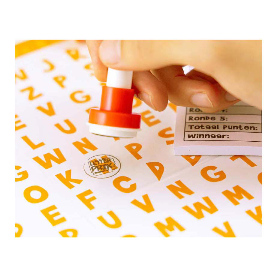 Intro-Buchstabenstich-Brettspiel 22,5 x 17 x 5 cm