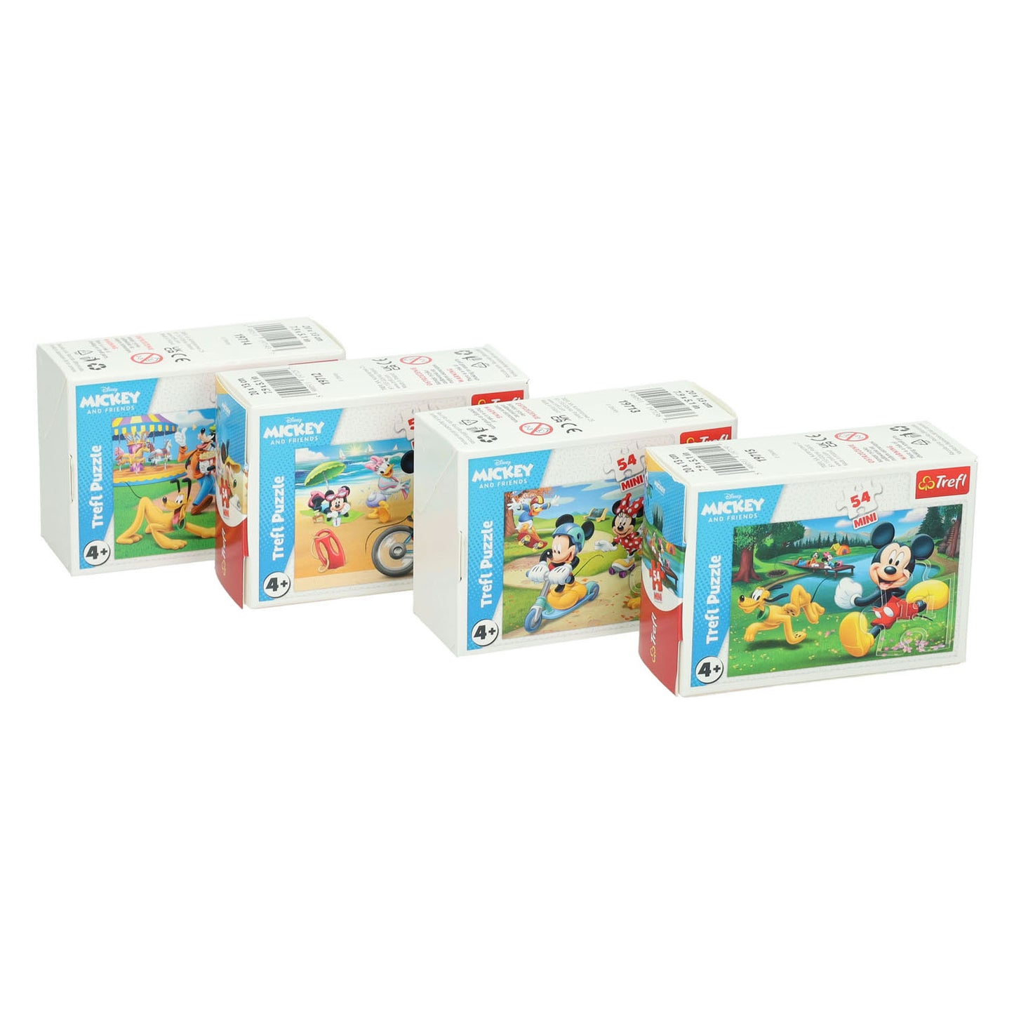 Disney Mini-Puzzle-Figuren – 54 Teile.