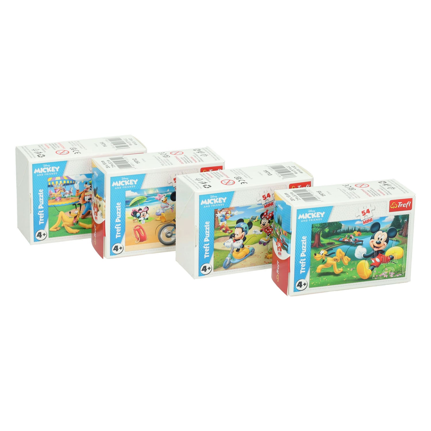 Disney Mini-Puzzle-Figuren – 54 Teile.