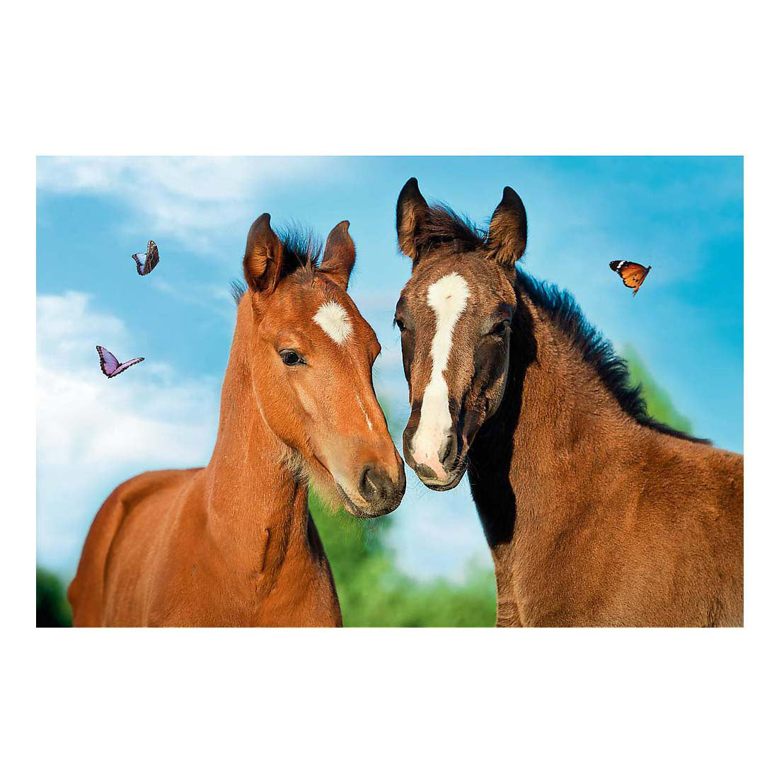 Minipuzzle schöne Tiere - 54 Teile.