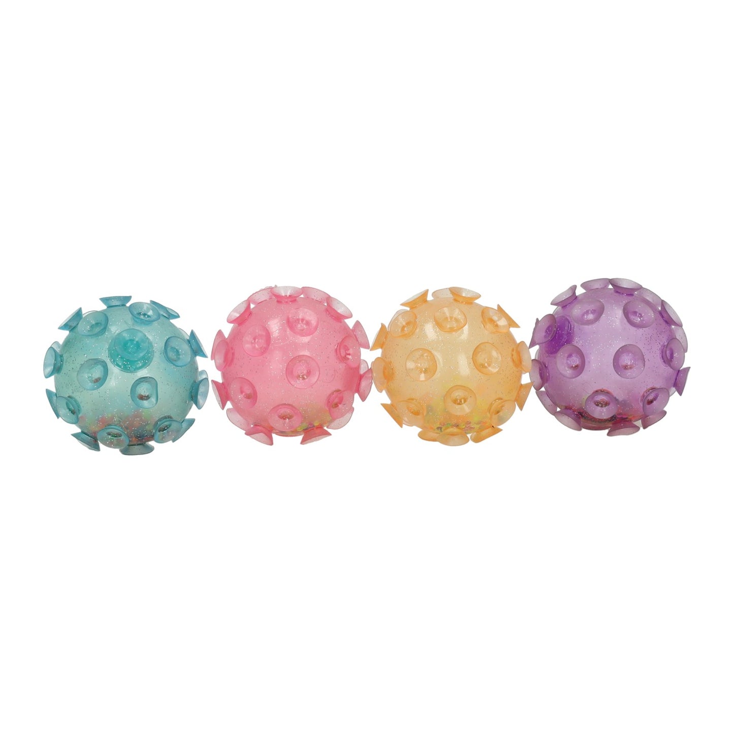 Dots Glitzer-Quetschball mit Kugeln – 8 cm
