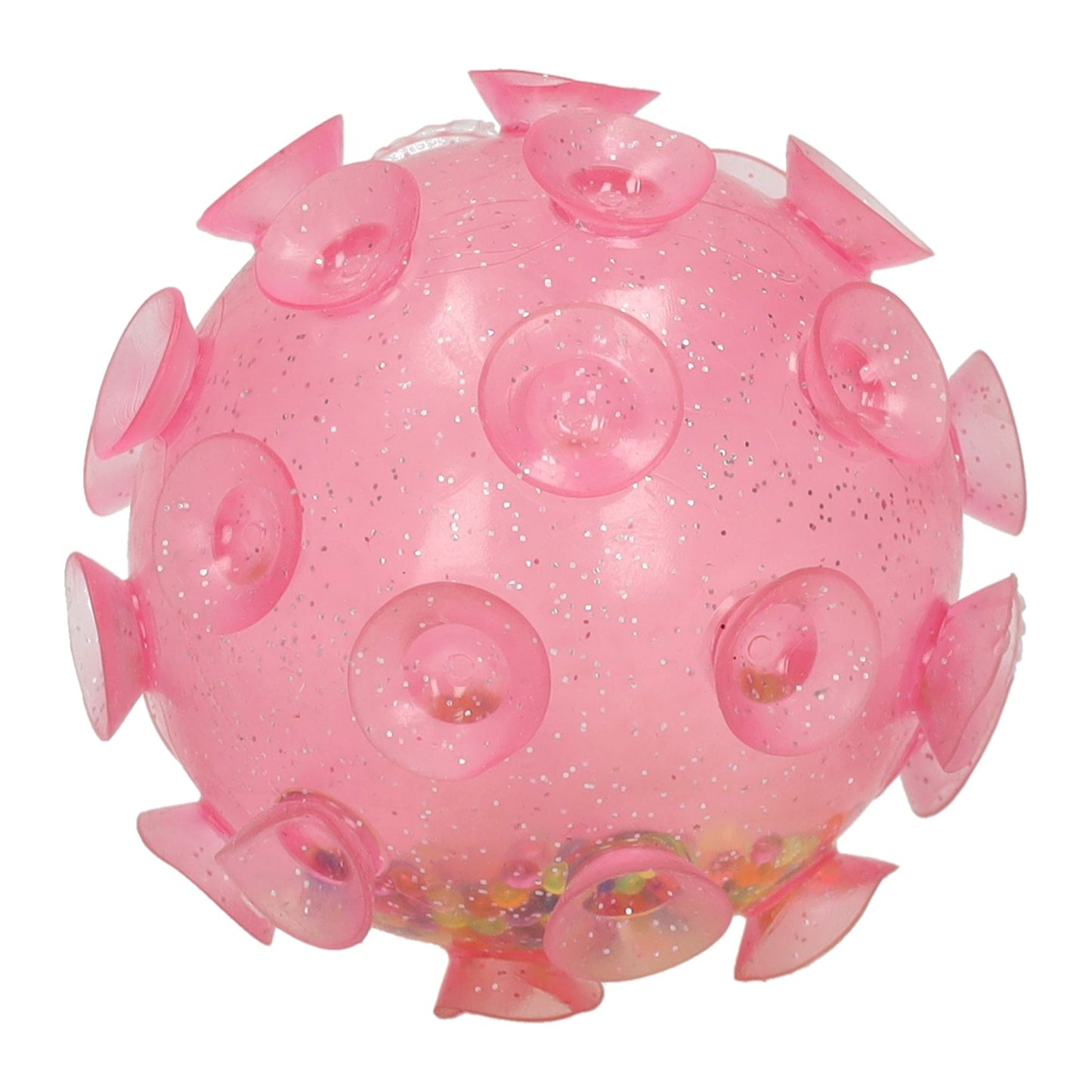 Dots Glitzer-Quetschball mit Kugeln – 8 cm