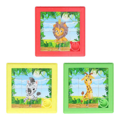 Schiebepuzzle Tier - 8x8cm