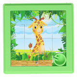 Schiebepuzzle Tier - 8x8cm - afbeelding 4