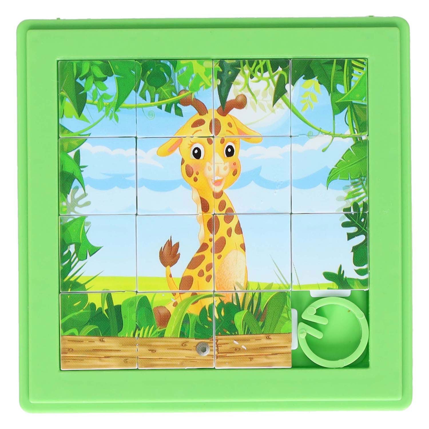Schiebepuzzle Tier - 8x8cm