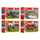 Feuerwehrmann Sam Minipuzzle - 54 Teile.