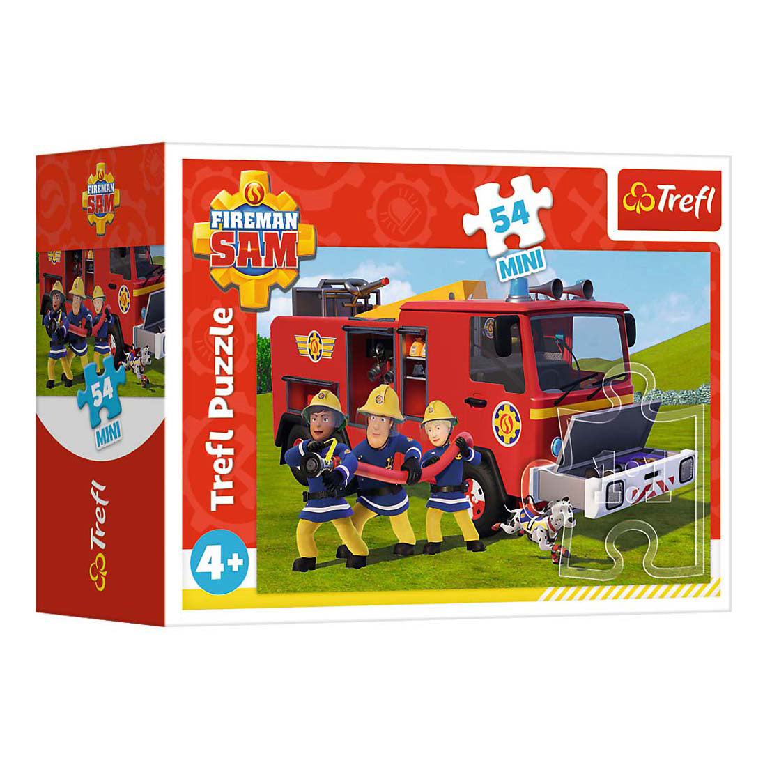 Feuerwehrmann Sam Minipuzzle - 54 Teile.