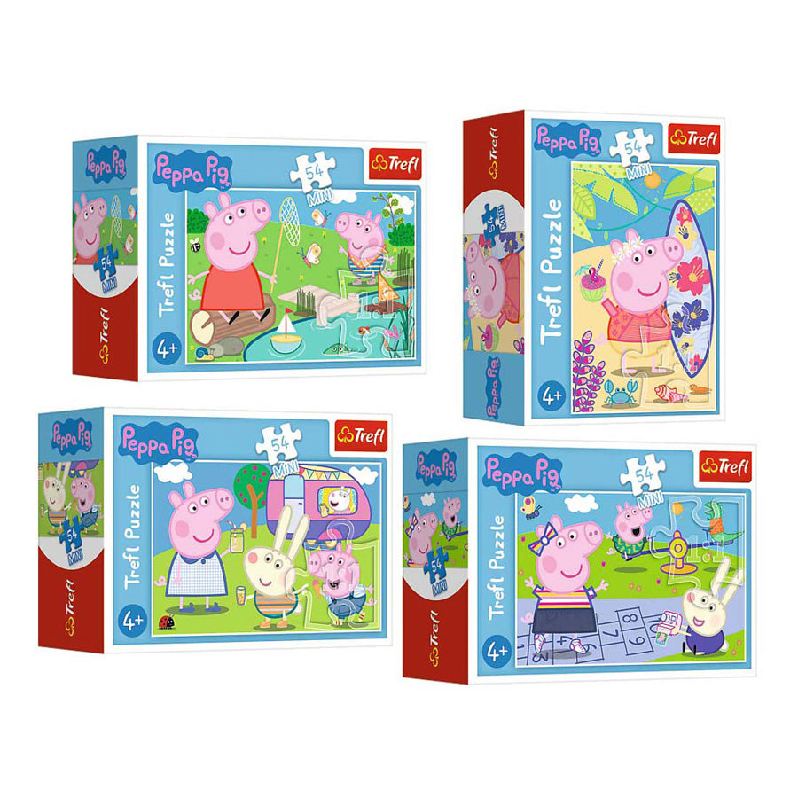Peppa Pig Minipuzzle – 54 Teile.