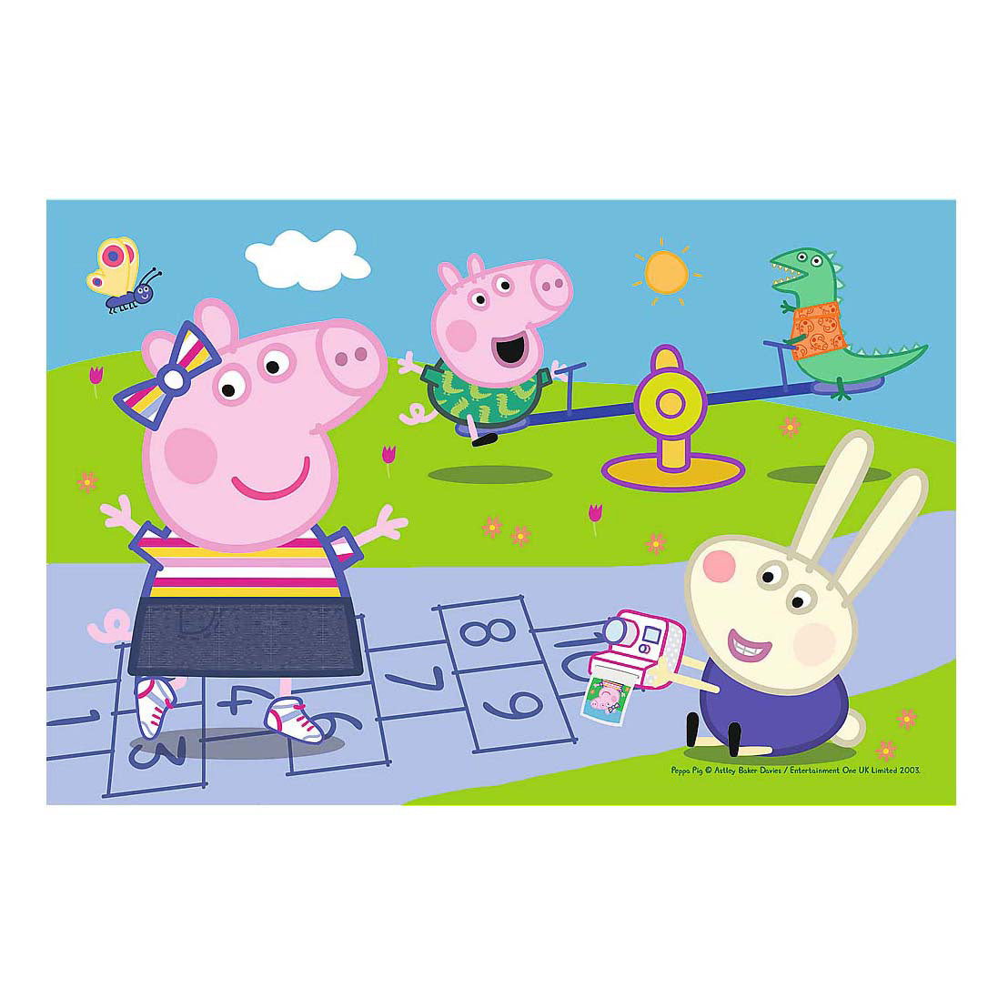 Peppa Pig Minipuzzle – 54 Teile.