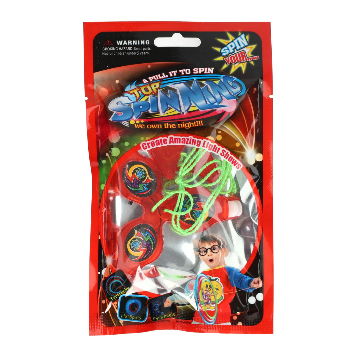Blinkender Spinner 3fach