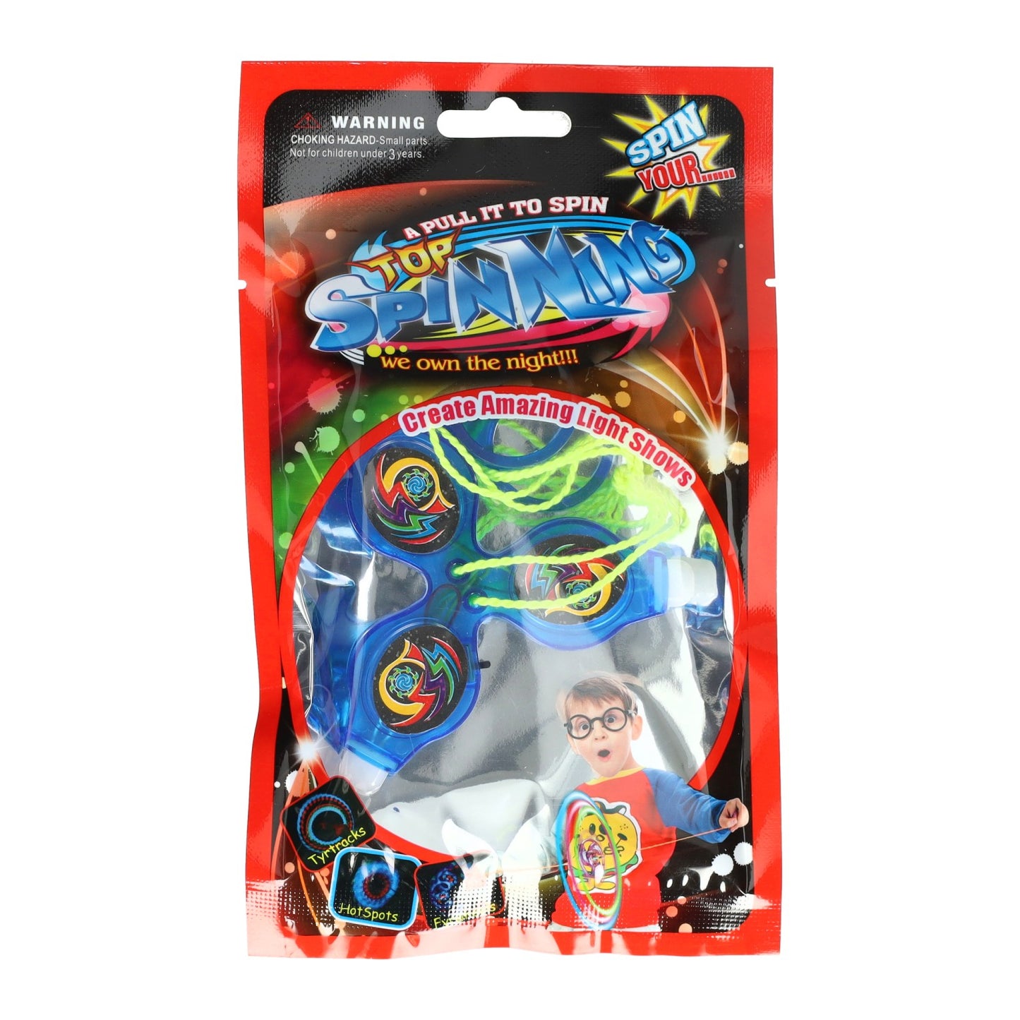 Blinkender Spinner 3fach