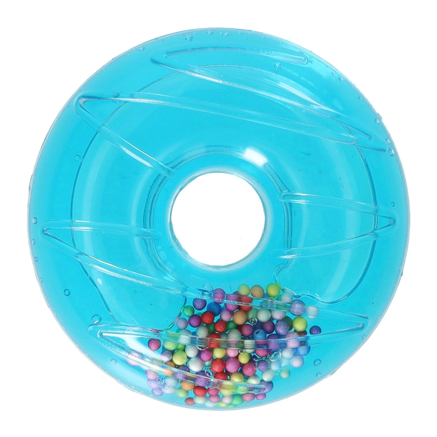 Mit Glitzer gefüllter Donut 50gr - 6cm