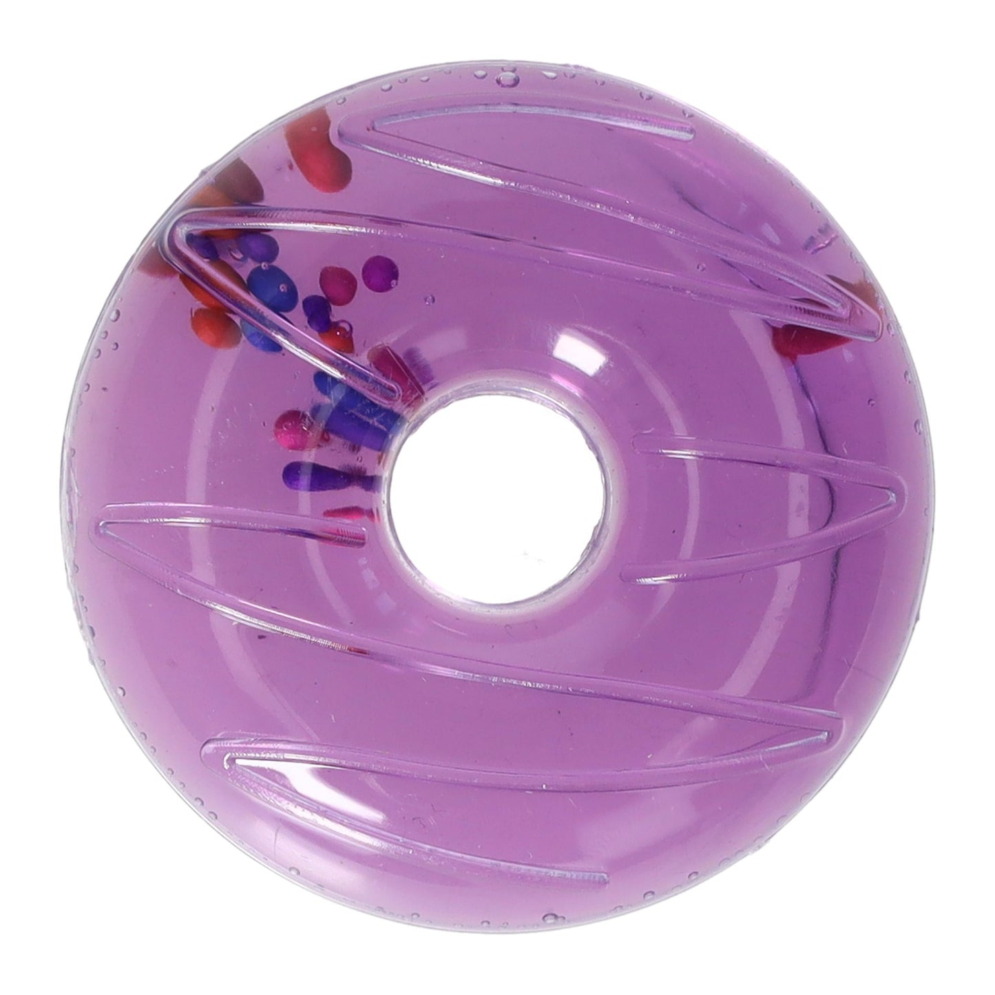 Mit Glitzer gefüllter Donut 50gr - 6cm