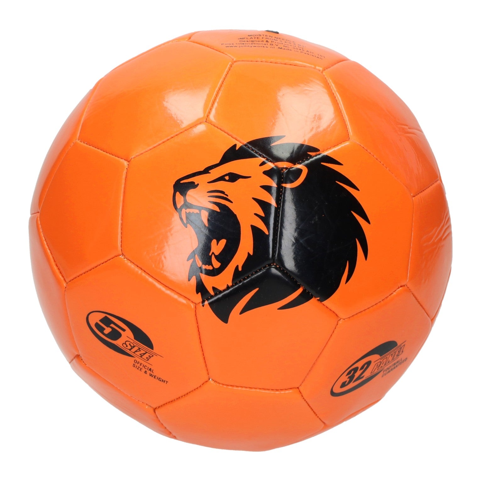Fußball Niederlande orange Löwe – Größe 5
