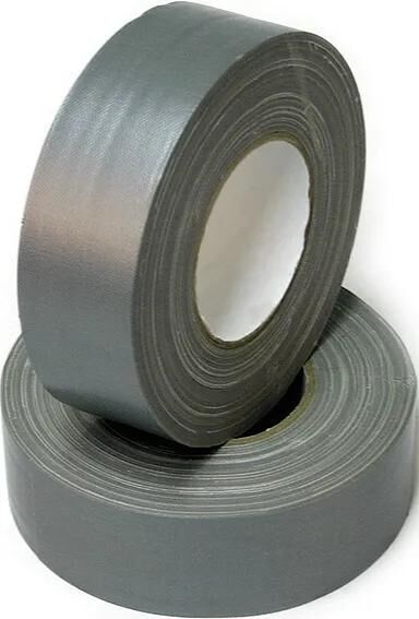 Profi Farbgewebeklebeband Silber, schleifbeständig