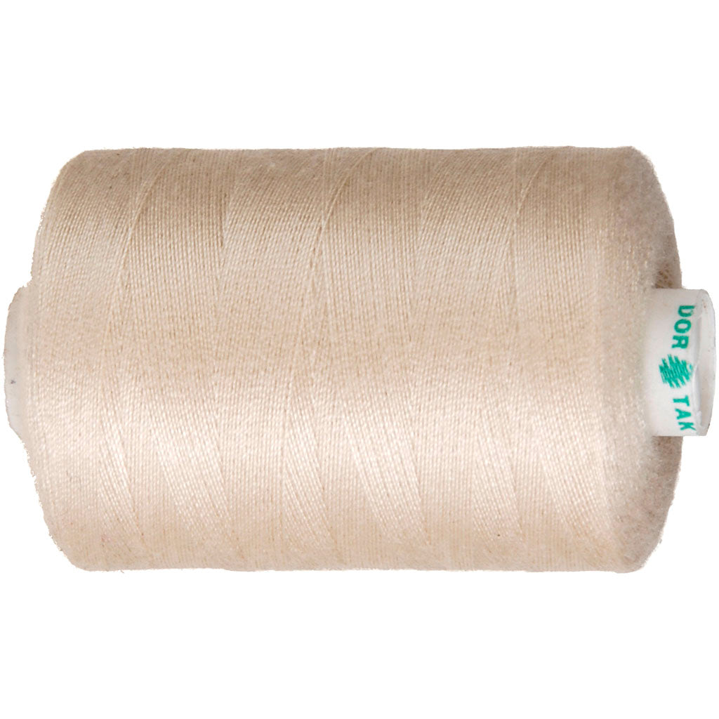 Creativ Company Nähgarn, beige, 1000 m 1 Rolle
