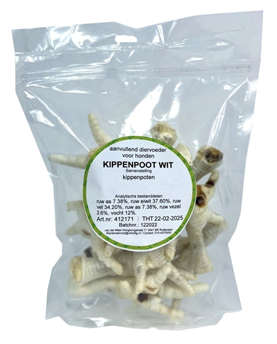 Petsnack Hühnerbeine weiß