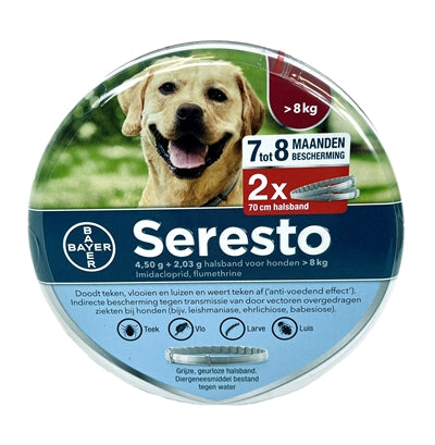 Bayer Seresto Flohbrandhund zeichnet