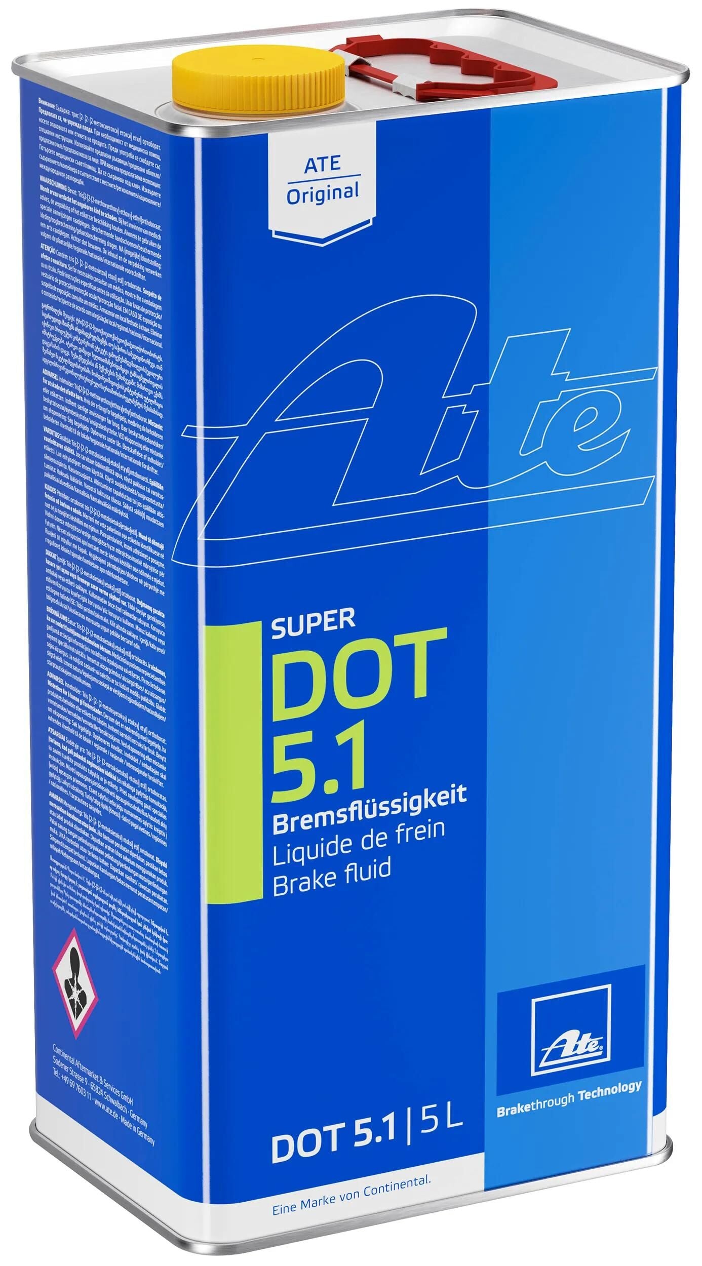Atzbremsflüssigkeit 5 l Super Dot 5.1