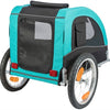 Trixie Dog Bike Cart in limitierter Auflage schwarzer Türkis
