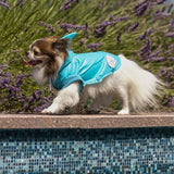 Croci Regenmantelhunde Hai hellblau - afbeelding 3