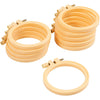 Creativ Company Stickrahmen, rund, D 9,5 cm, 10 Stück, 1 Box