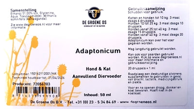 Green OS adaptonicum Hundekatze