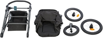 Trixie Dog Buggy Black Benzin