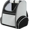 Trixie Hundetasche Rucksack Chloe hellgrau Schwarz