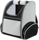 Trixie Hundetasche Rucksack Chloe hellgrau Schwarz