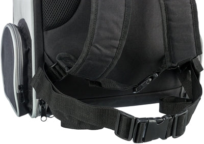 Trixie Hundetasche Rucksack Chloe hellgrau Schwarz